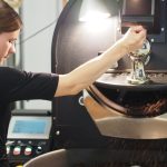 How did that happen, Ann-Kathrin: You just started your roasting plant and directly imported a container of green coffee?